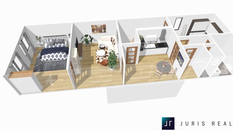 půdorys - vizualizace 4