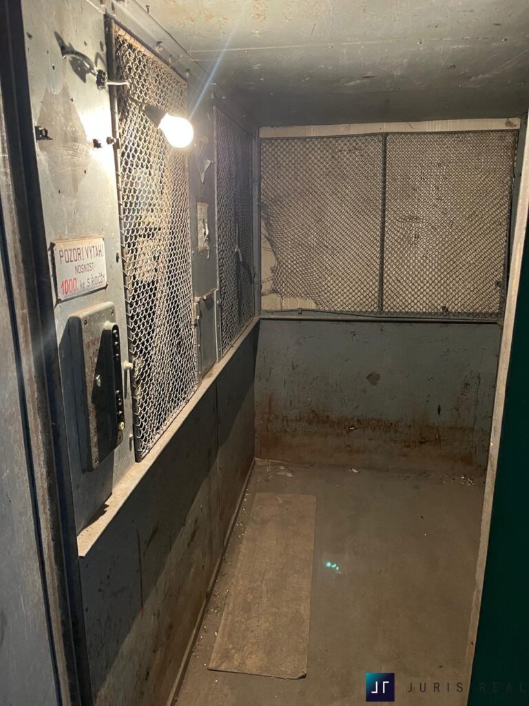 výtah zevnitř