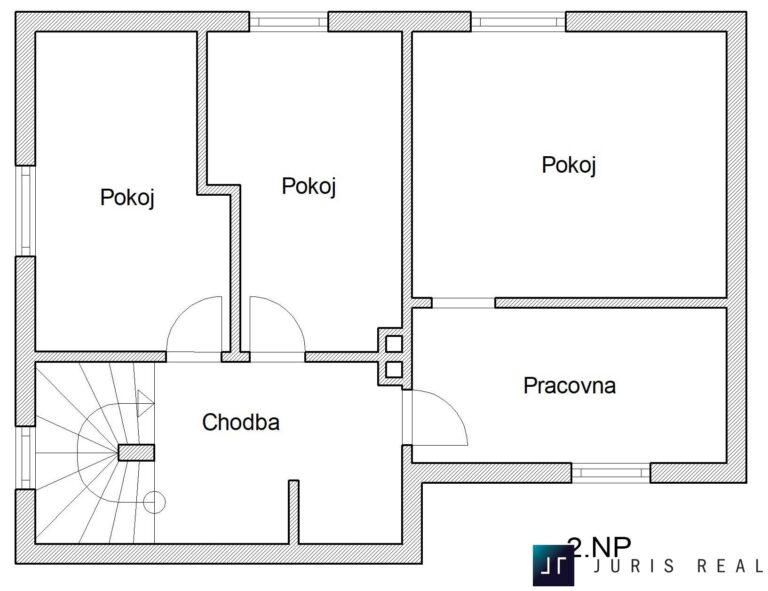 půdorys Koloděje 2.NP (1)