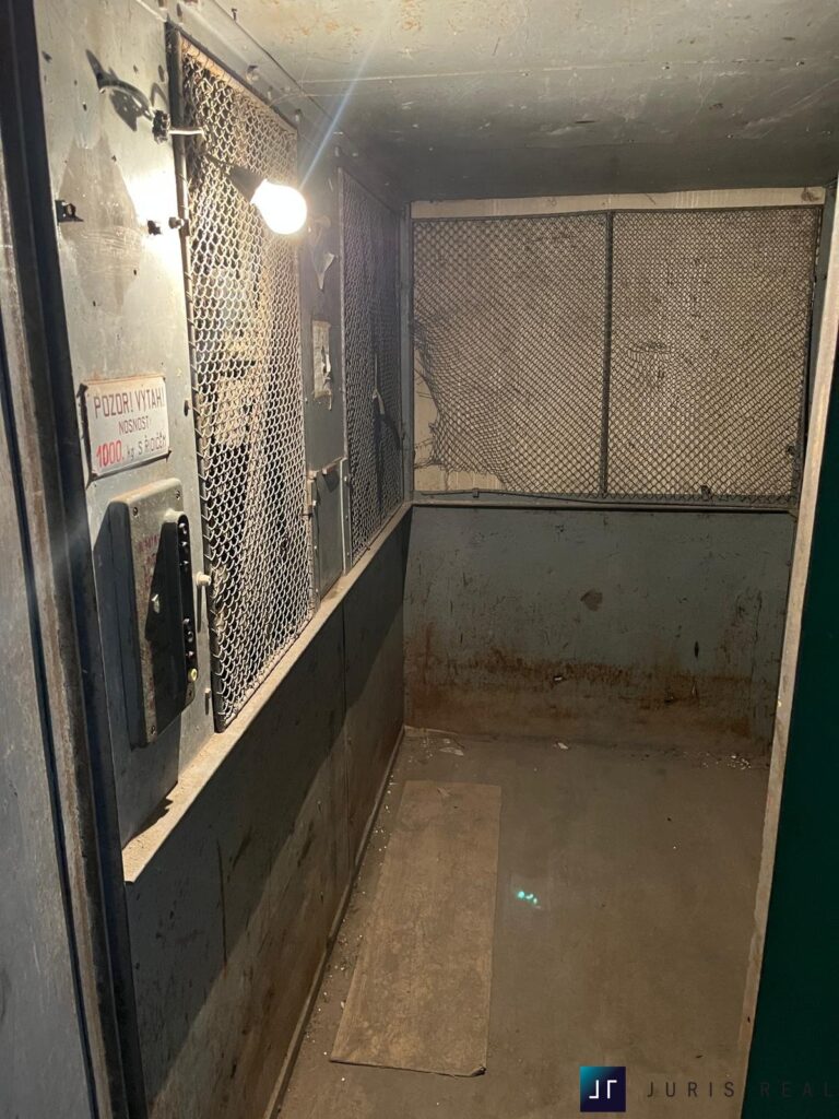 výtah zevnitř